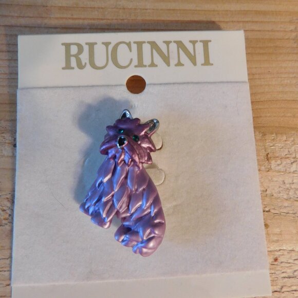 Ladies Rucinni Brooch - Picture 3 of 4